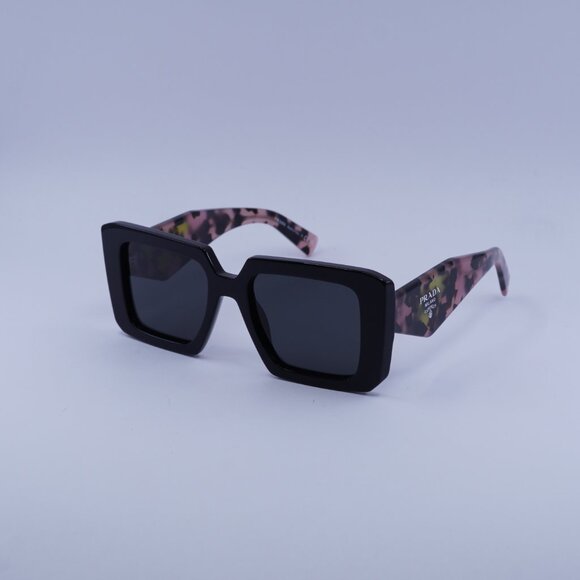 🕶️ New Prada PR23YS 1AB5S0 Sunglasses - Black Frame, Dark Grey Lenses - Picture 2 of 12